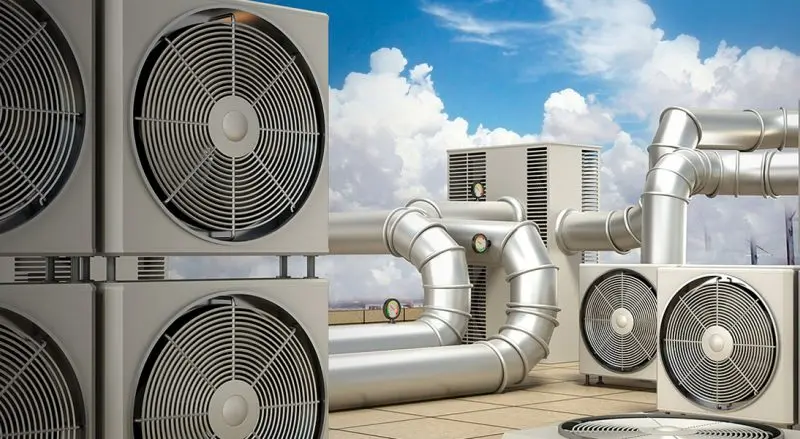 Geothermal heat pump equipment serving a Boone County, MO home